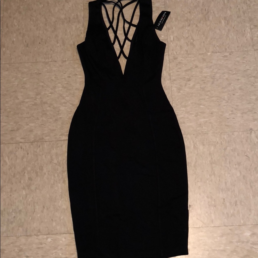 Black Fashion Nova Dress